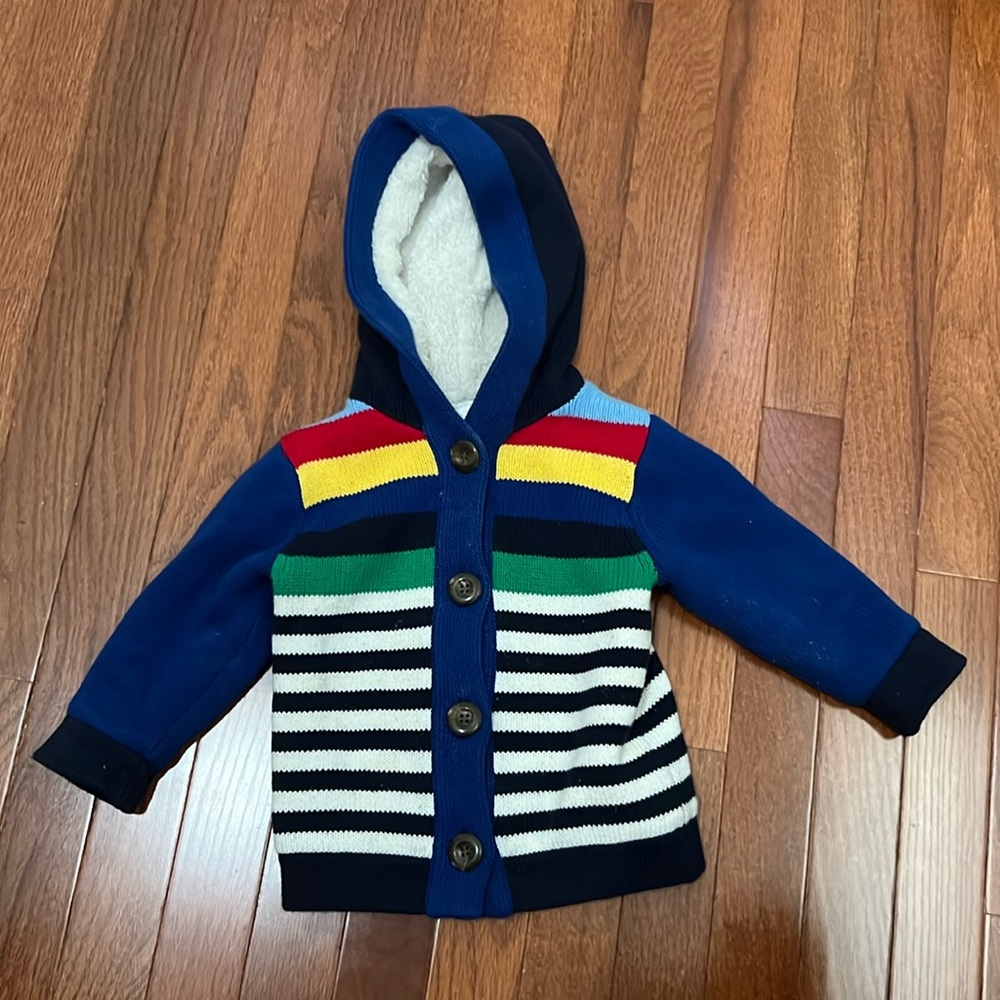 Hanna Andersson Sherpa Fleece Toddler Sweater